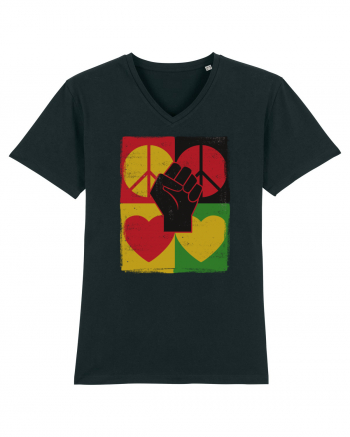 Peace Love Resist Black