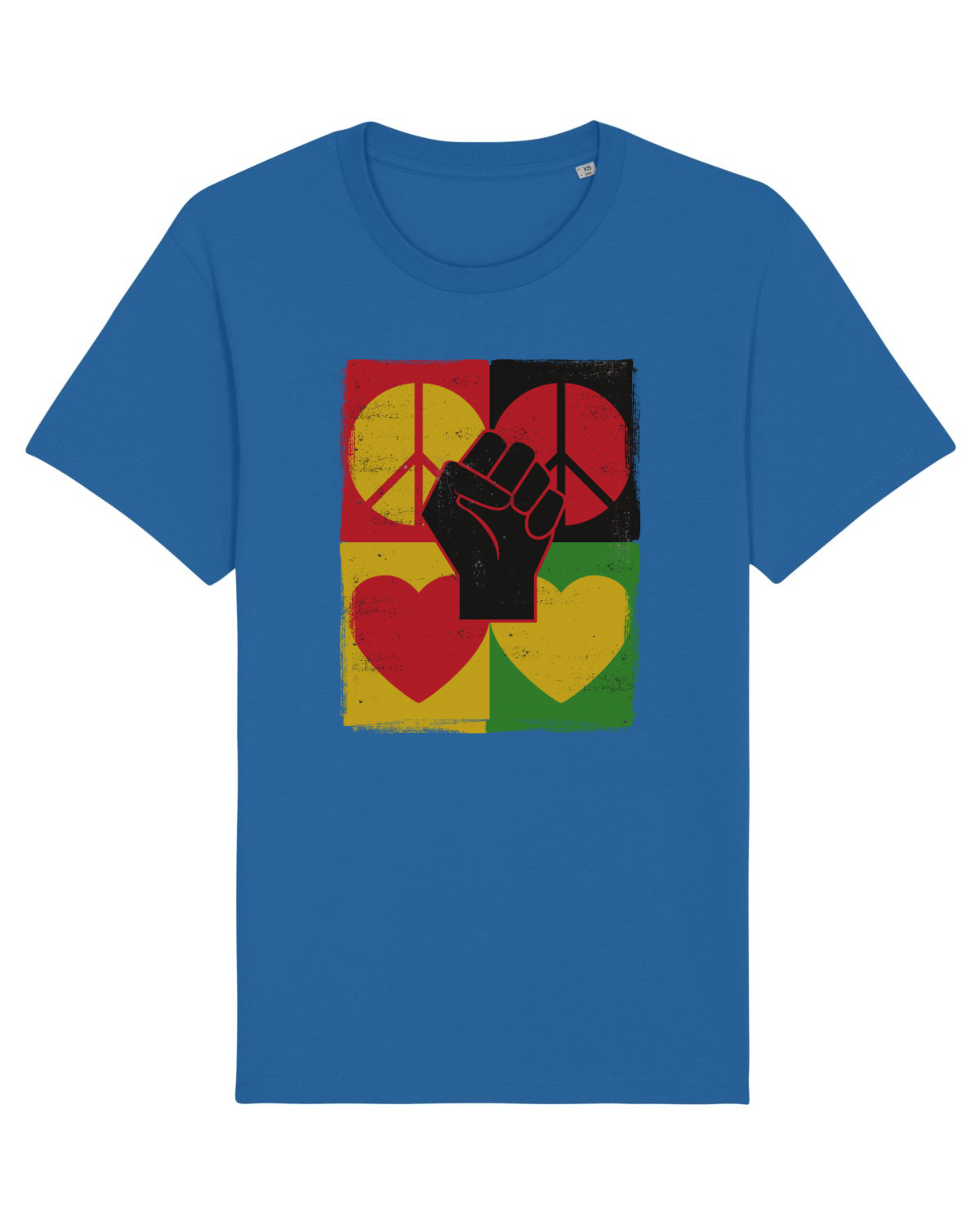 Tricou mânecă scurtă Unisex Rocker Royal Blue