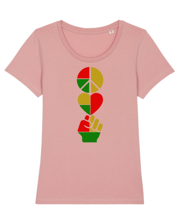 Peace Love Resist Canyon Pink