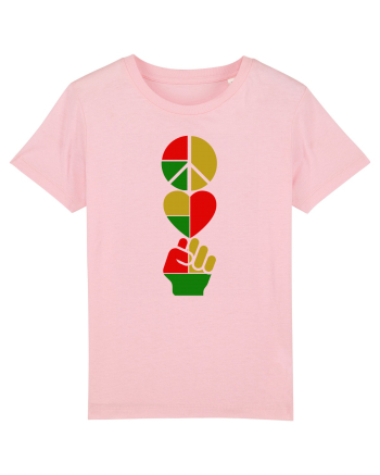 Peace Love Resist Cotton Pink