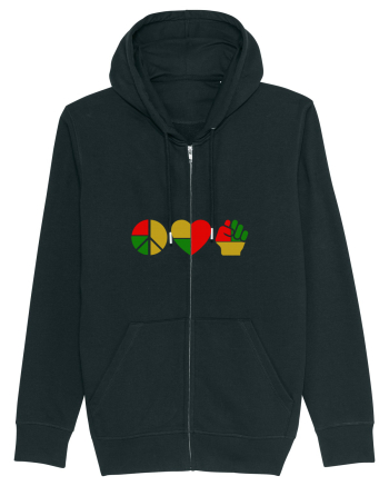 Peace Love Resist Black