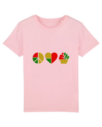 Peace Love Resist Cotton Pink