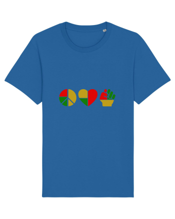 Peace Love Resist Royal Blue
