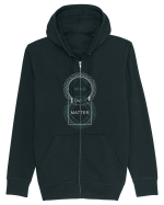 MIND OVER MATTER Hanorac cu fermoar Unisex Connector