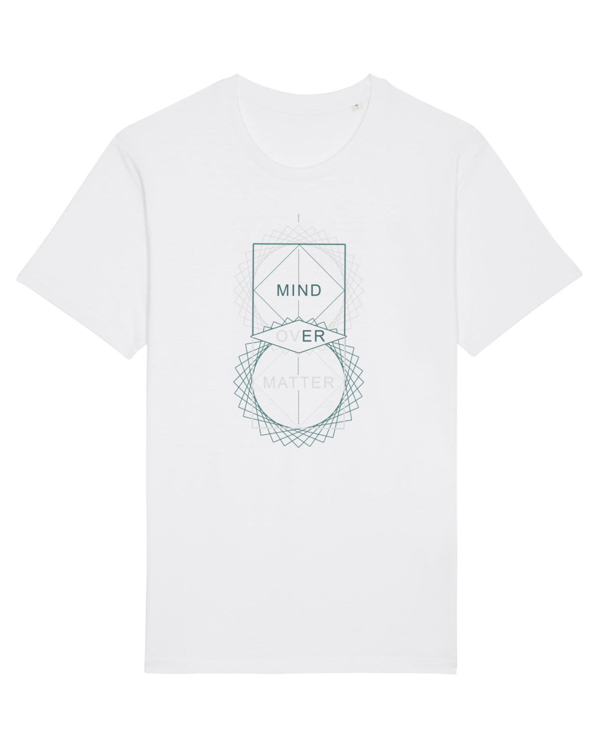 Tricou mânecă scurtă Unisex Rocker White
