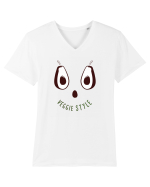Vegan  Tricou mânecă scurtă guler V Bărbat Presenter