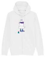 Cool Ghost Hanorac cu fermoar Unisex Connector