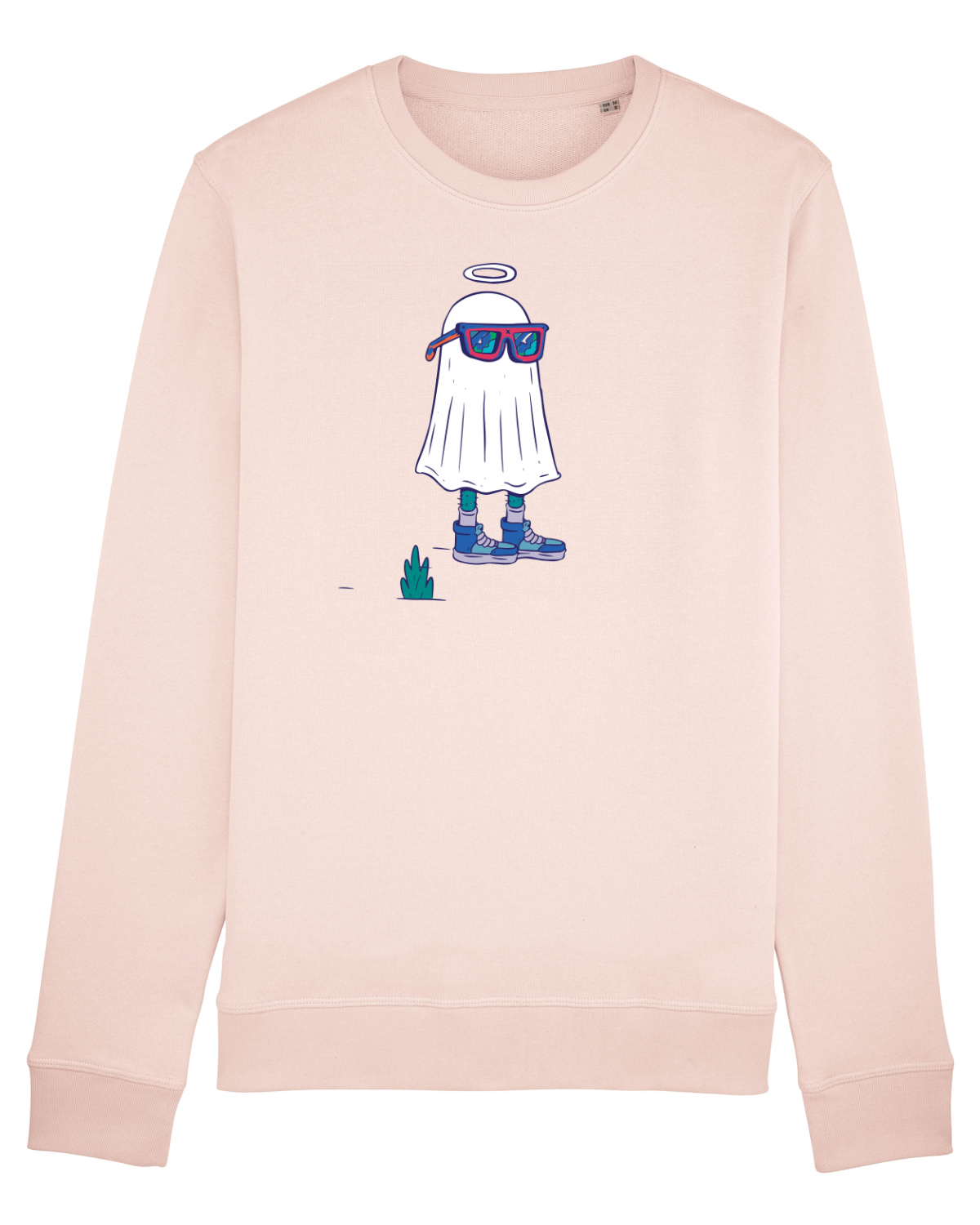 Bluză mânecă lungă Unisex Rise Candy Pink