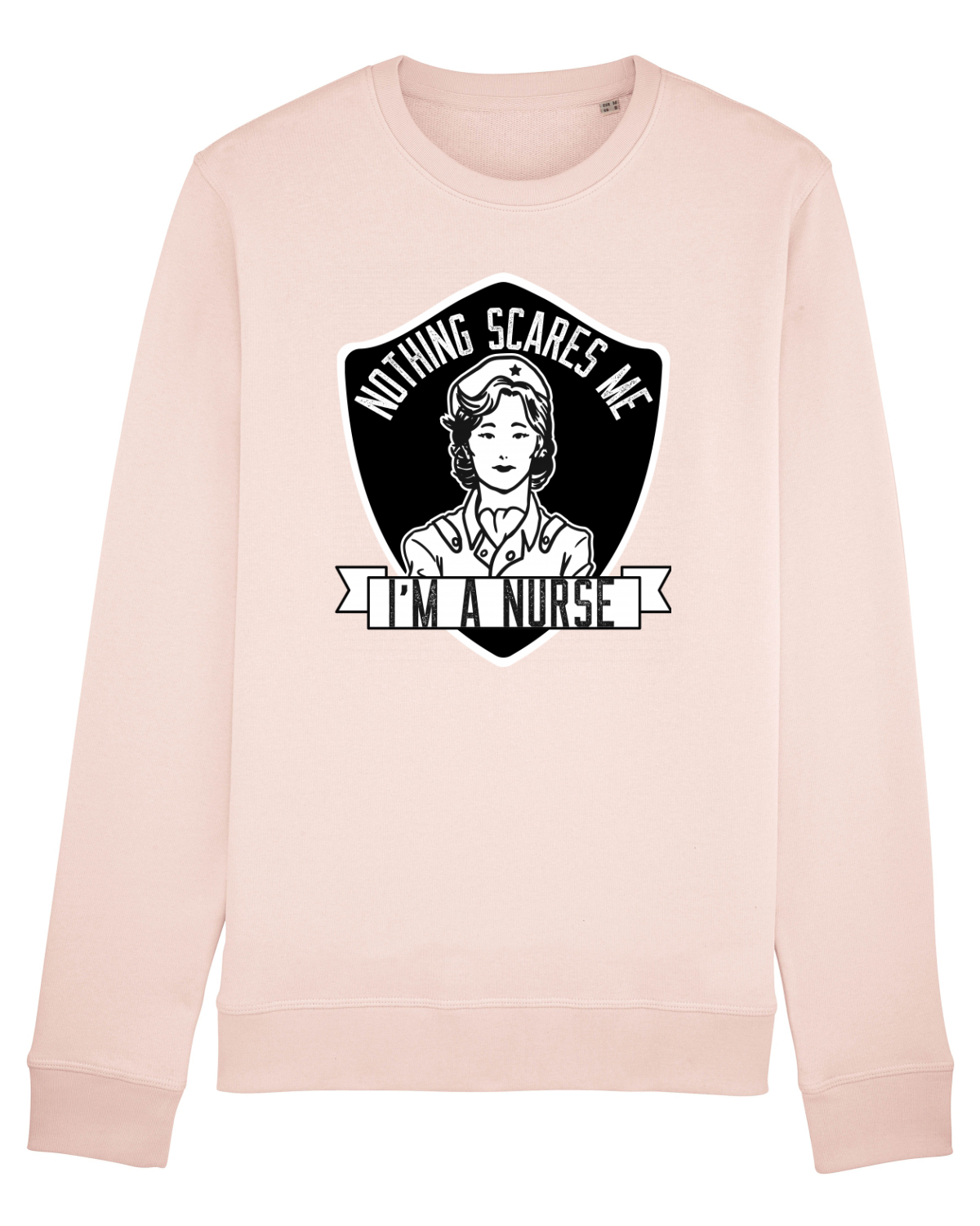 Bluză mânecă lungă Unisex Rise Candy Pink