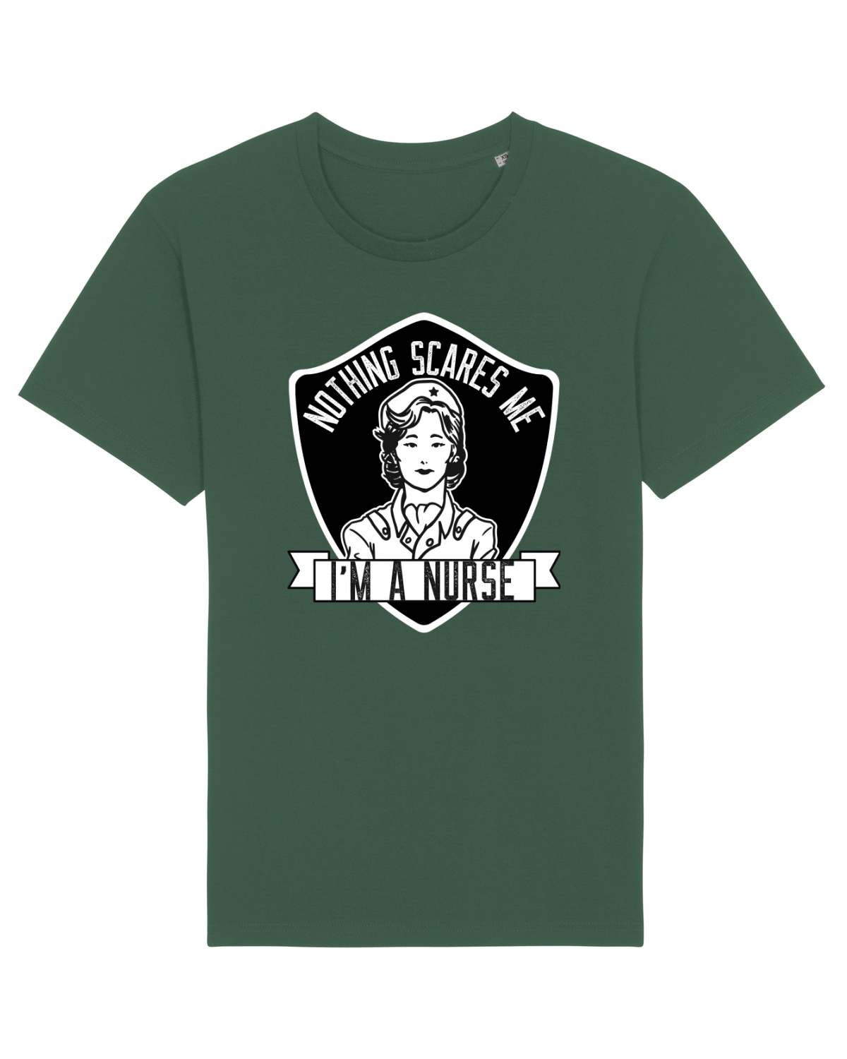 Tricou mânecă scurtă Unisex Rocker Bottle Green