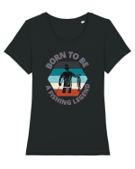 Pescari Tricou mânecă scurtă guler larg fitted Damă Expresser
