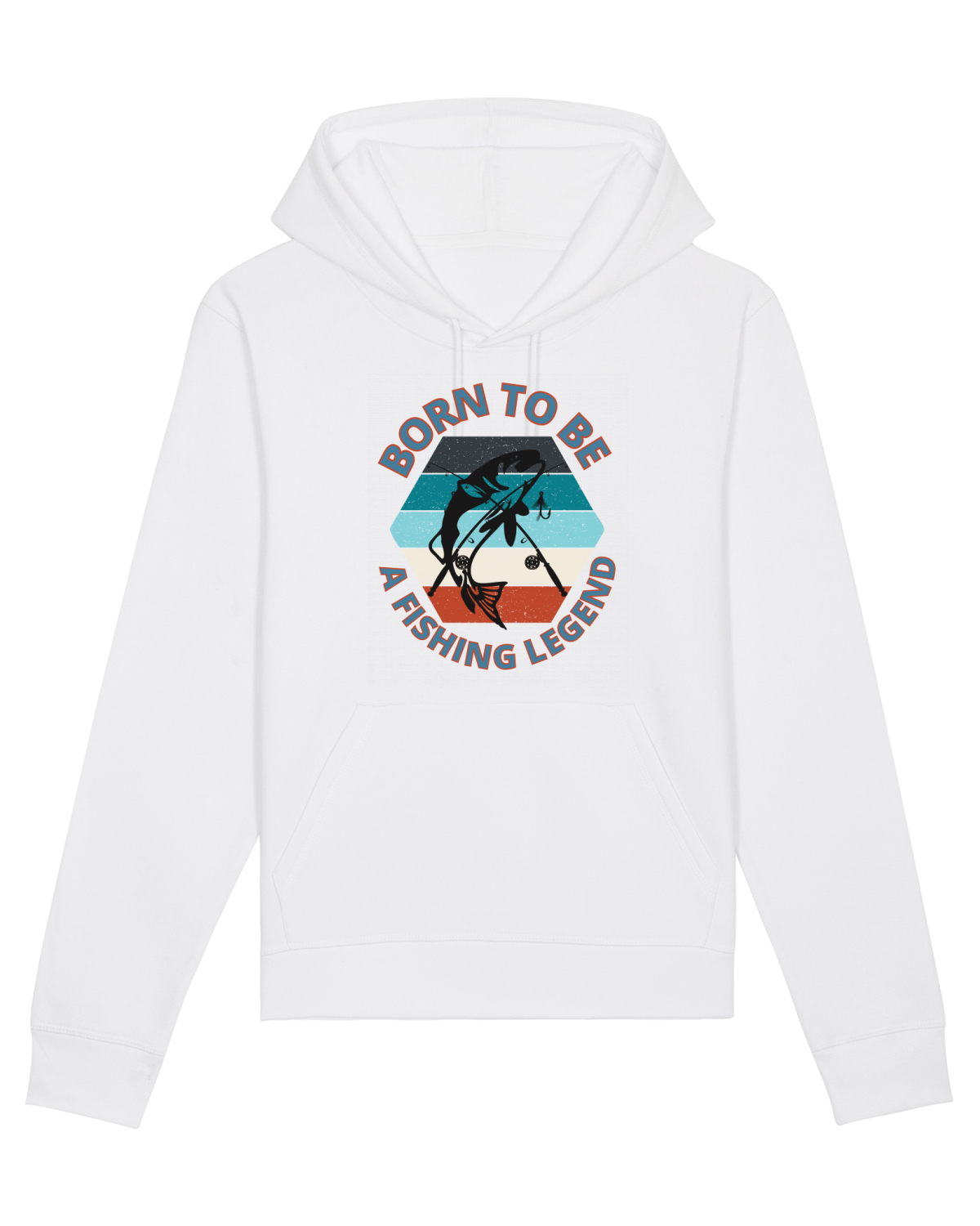 Hanorac Unisex Drummer White