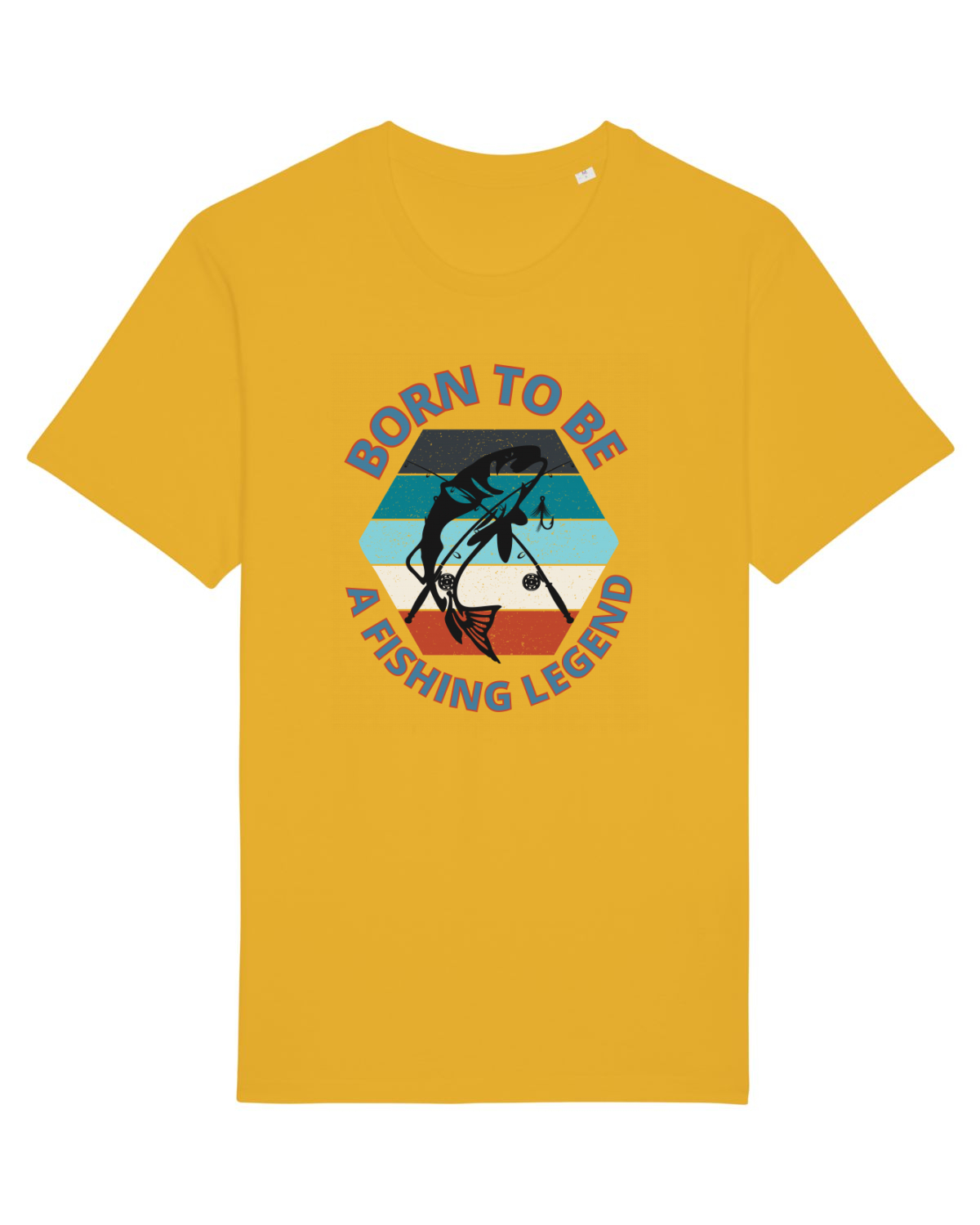 Tricou mânecă scurtă Unisex Rocker Spectra Yellow