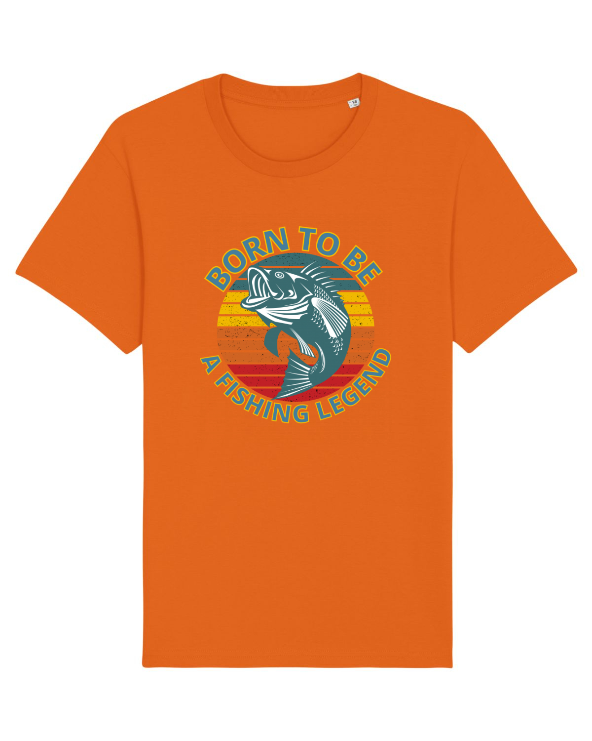 Tricou mânecă scurtă Unisex Rocker Bright Orange