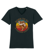 Pescari Tricou mânecă scurtă guler V Bărbat Presenter