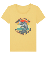 Pescari Tricou mânecă scurtă guler larg fitted Damă Expresser