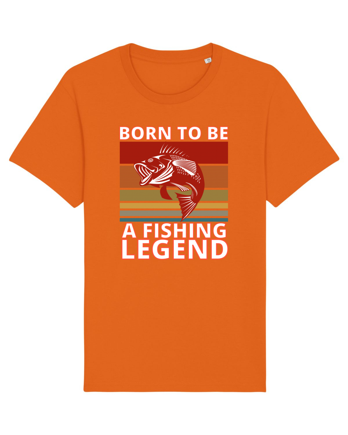 Tricou mânecă scurtă Unisex Rocker Bright Orange