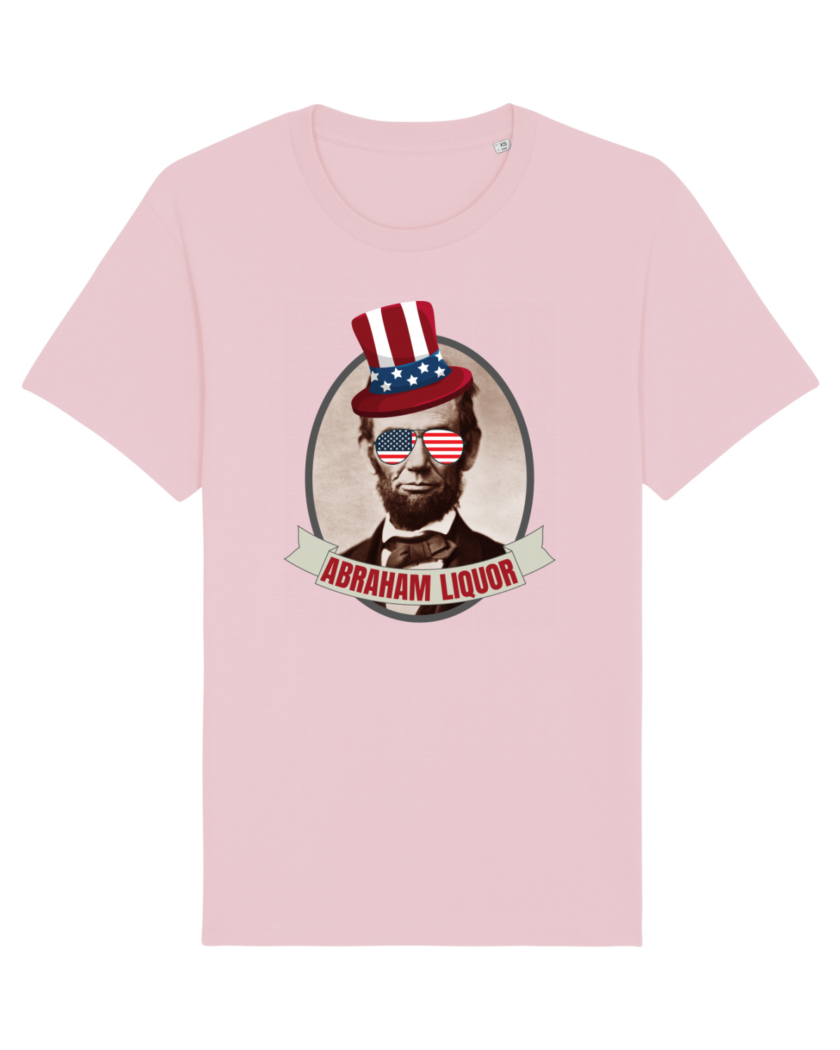 Tricou mânecă scurtă Unisex Rocker Cotton Pink