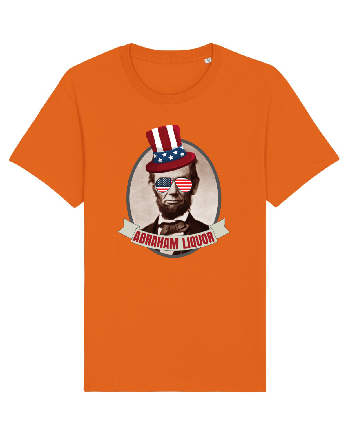 Tricou mânecă scurtă Unisex Rocker Bright Orange