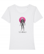 Anatomy of a samurai Tricou mânecă scurtă guler larg fitted Damă Expresser