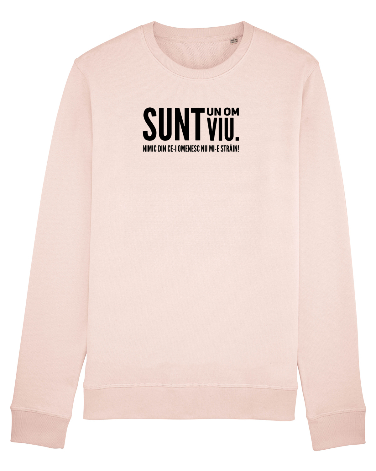 Bluză mânecă lungă Unisex Rise Candy Pink
