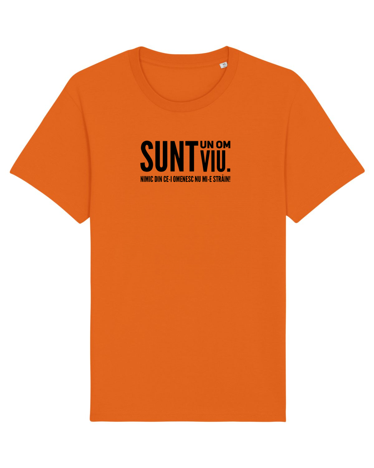Tricou mânecă scurtă Unisex Rocker Bright Orange