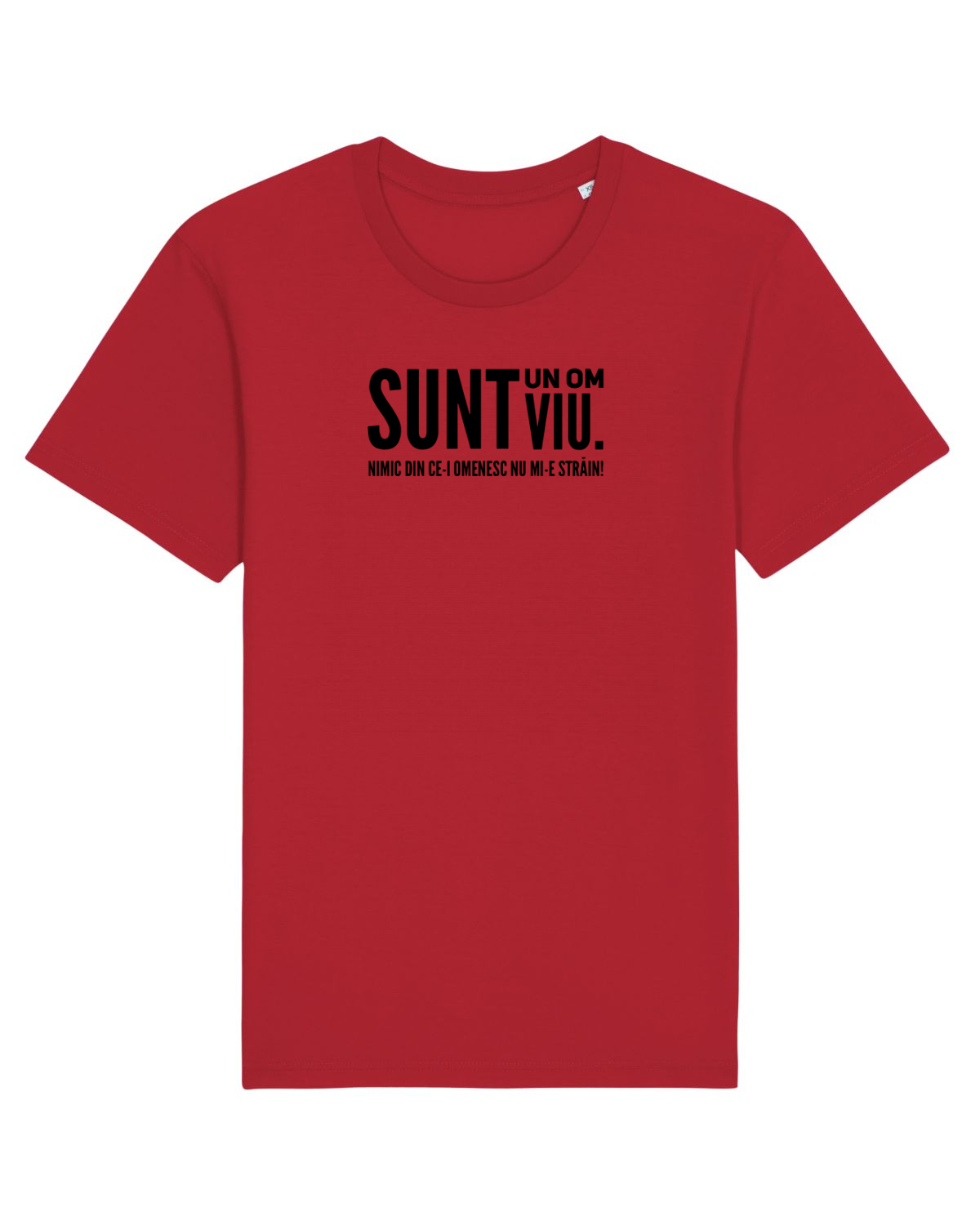 Tricou mânecă scurtă Unisex Rocker Red