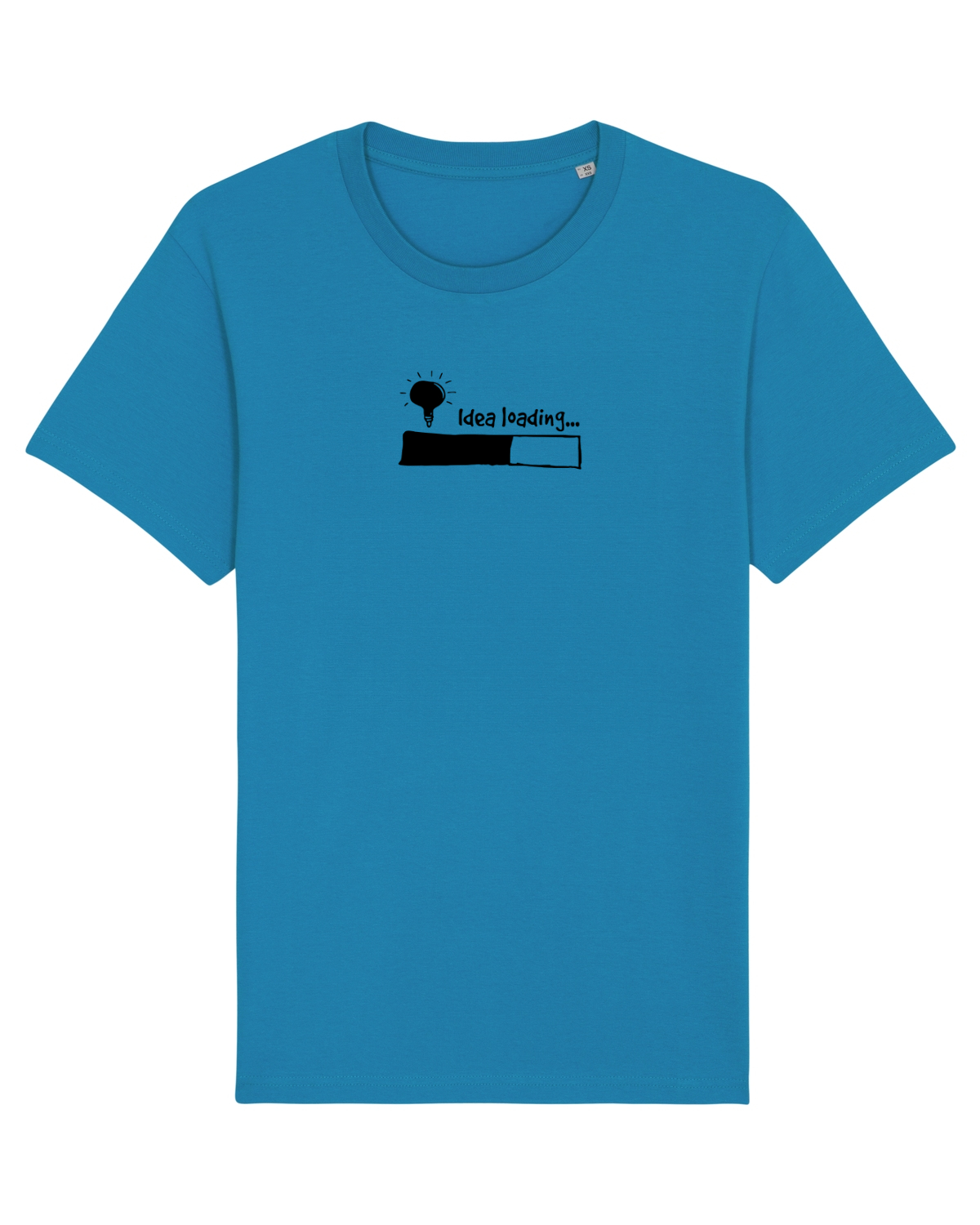 Tricou mânecă scurtă Unisex Rocker Azur