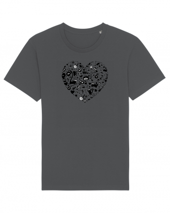 Halloween Hearts Anthracite