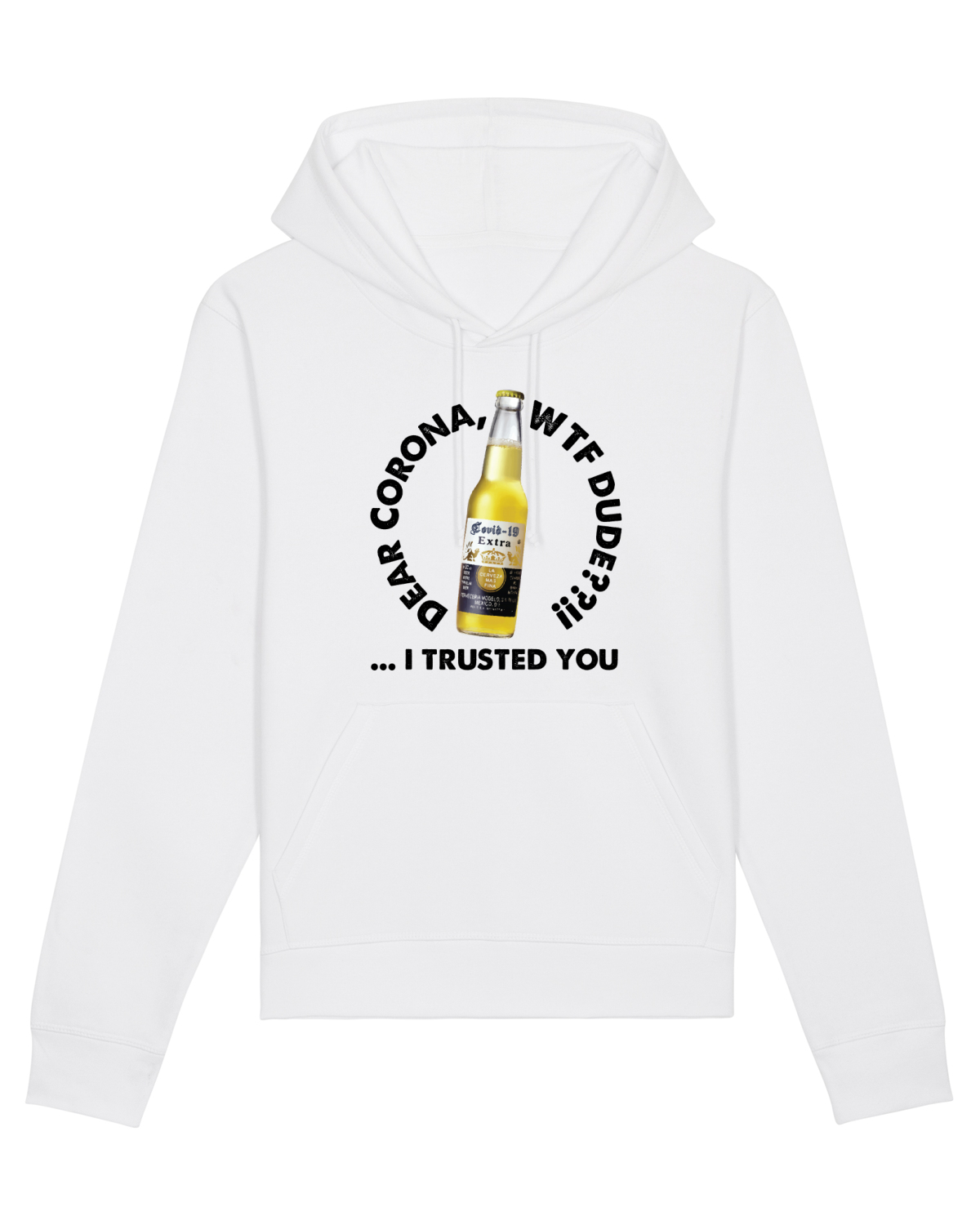 Hanorac Unisex Drummer White