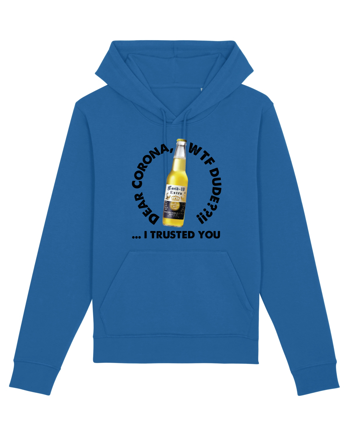 Hanorac Unisex Drummer Royal Blue