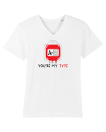You're my type Tricou mânecă scurtă guler V Bărbat Presenter