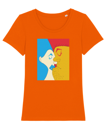 The kiss Bright Orange