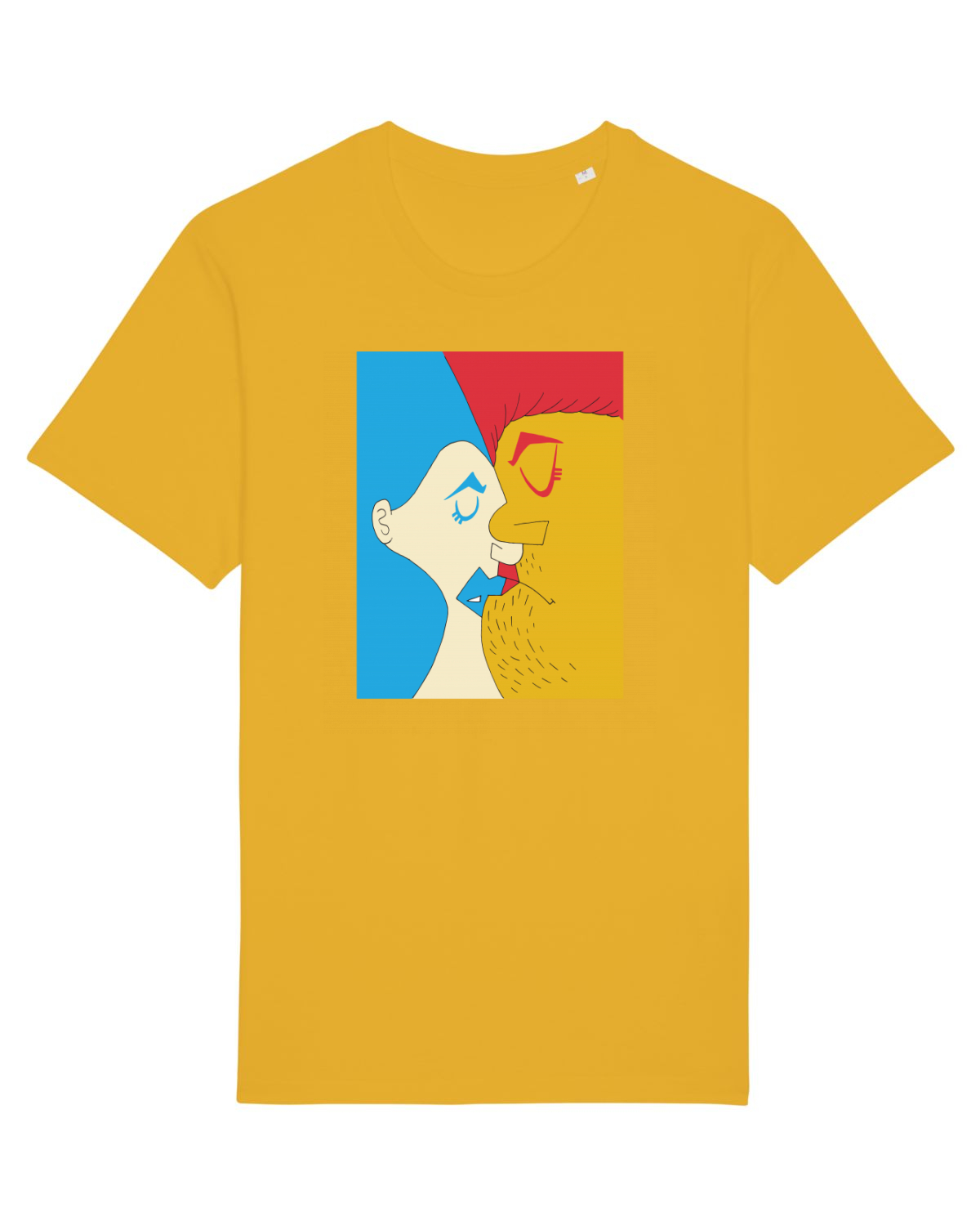 Tricou mânecă scurtă Unisex Rocker Spectra Yellow