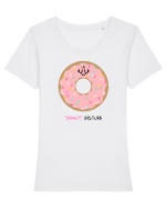 DONUT Disturb Tricou mânecă scurtă guler larg fitted Damă Expresser