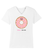DONUT Disturb Tricou mânecă scurtă guler V Bărbat Presenter
