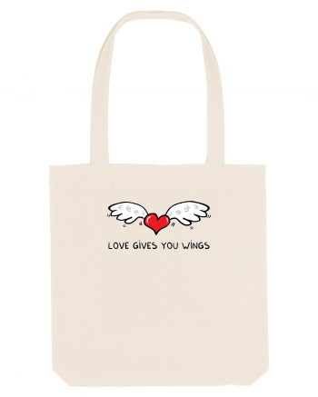 Love gives you wings Natural