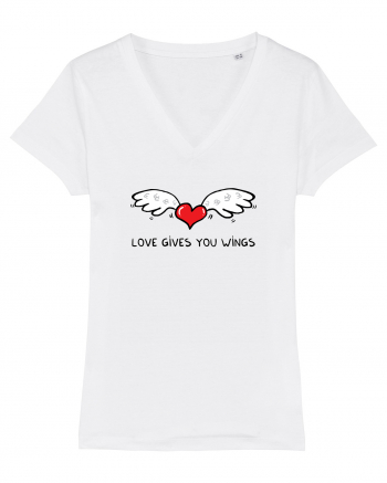 Love gives you wings White