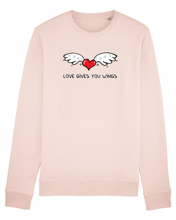 Love gives you wings Candy Pink