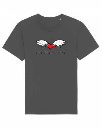 Love gives you wings Anthracite