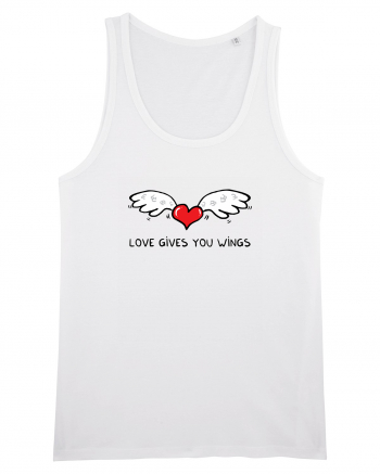 Love gives you wings White