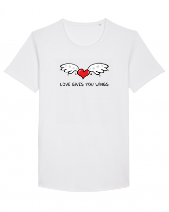 Love gives you wings White