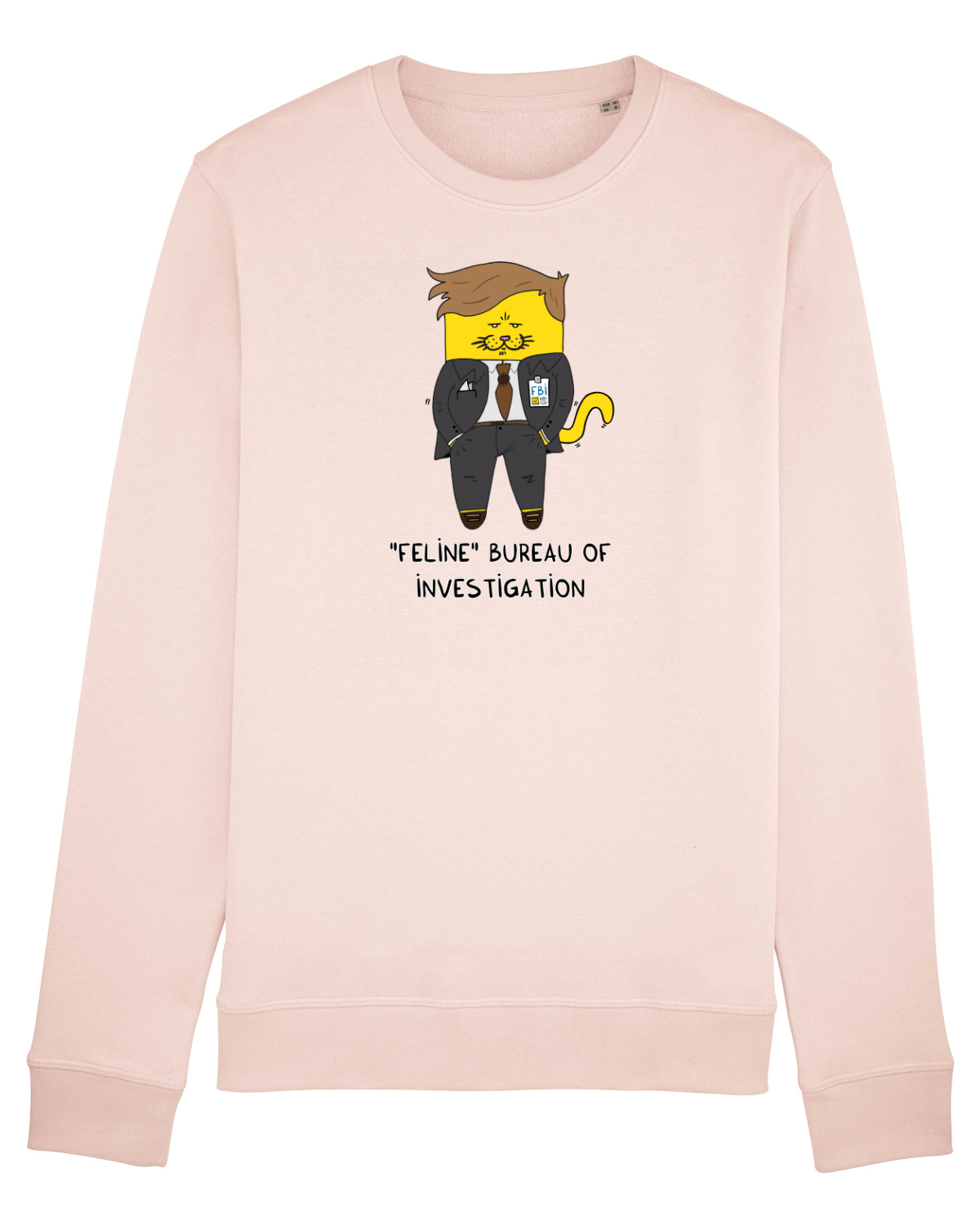 Bluză mânecă lungă Unisex Rise Candy Pink