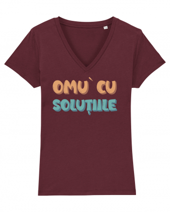 Omu` cu solutiile Burgundy