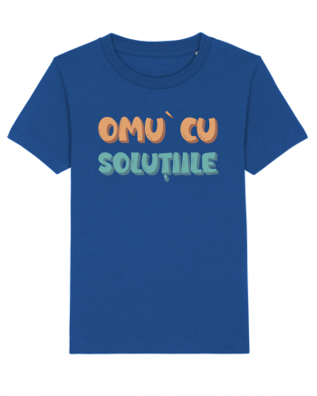 Omu` cu solutiile Majorelle Blue