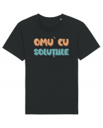 Omu` cu solutiile Tricou mânecă scurtă Unisex Rocker