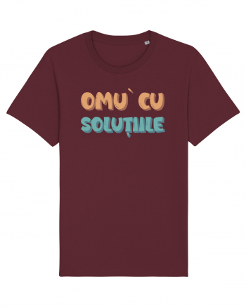 Omu` cu solutiile Burgundy