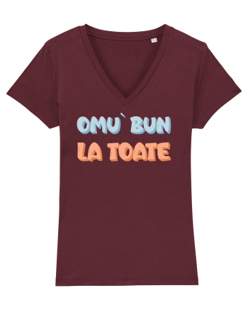 Omu` bun la toate Burgundy