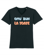 Omu` bun la toate Tricou mânecă scurtă guler V Bărbat Presenter