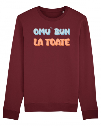 Omu` bun la toate Burgundy